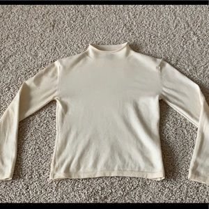 Burberry Merino Wool Mock Turtleneck